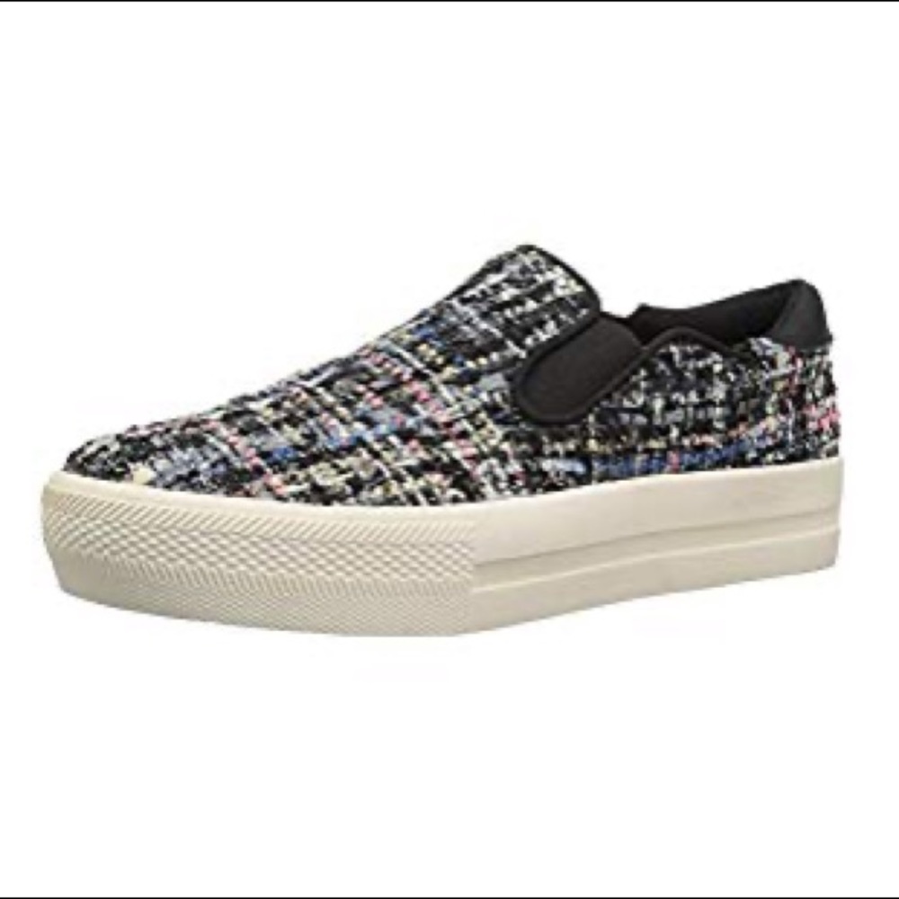 The Fix Jaylene Tweed Slip on sneakers